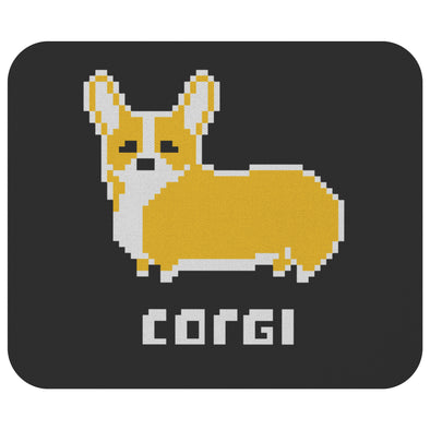 8-Bit Corgi Mousepad - Red and White