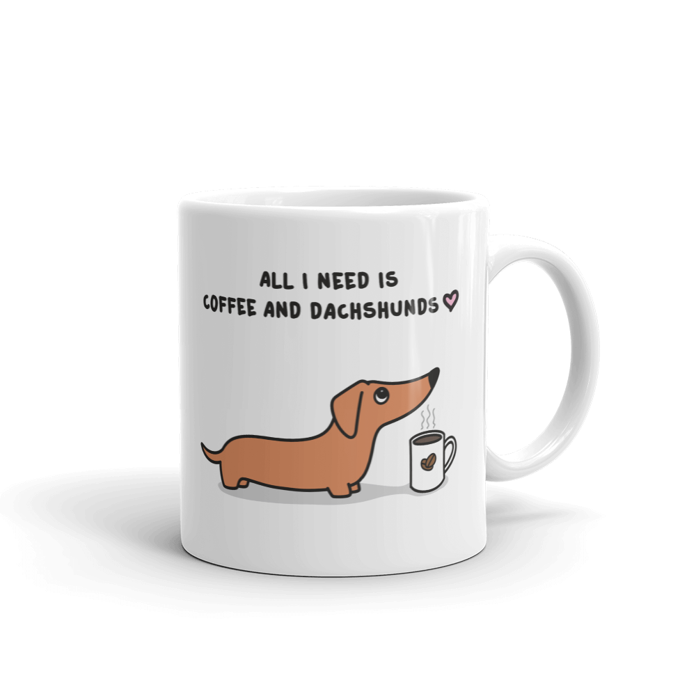 Weiner dog mug best sale