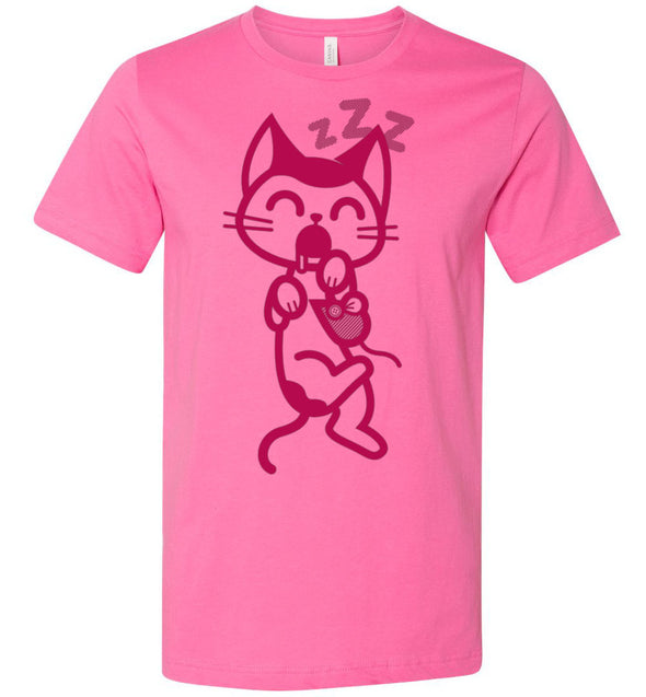 Cat Nap Tee - Red