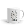 Westie with Coffee Mug