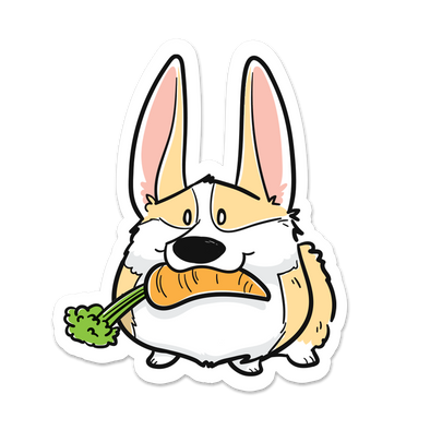 Bunny Corg Sticker