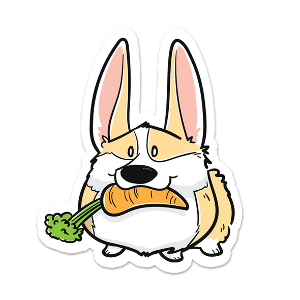 Bunny Corg Sticker