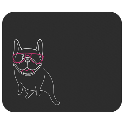 Frenchie Lines Mousepad