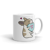 Intl - Frenchie Candy Heart Mug - Fawn Pied
