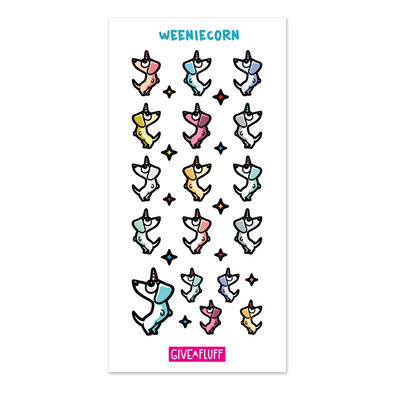 Weeniecorn Sticker Sheet